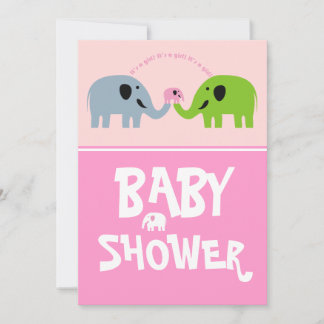 Invitation Baby shower rose-invitation