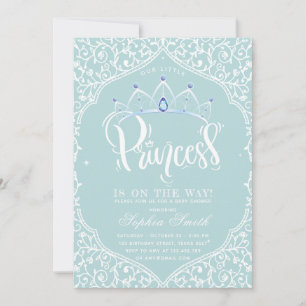 Invitation Baby shower Royal Little Princess