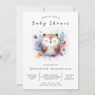 Invitation Baby shower rustique à puces imprimables
