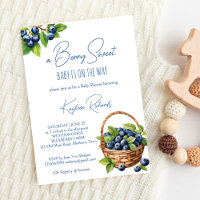Baby shower sucré aux bleuets