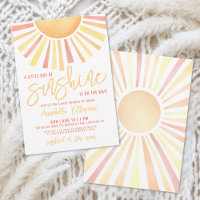 Baby Shower Sunshine Boho Bébé