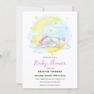 Invitation Baby shower Sweet Dreams