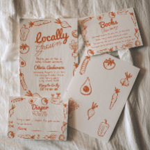 Baby shower tiré sur le marché des agriculteurs cu