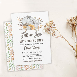 Invitation Baby Shower Tomber Amoureux