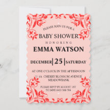 Baby shower traditionnel