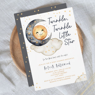 Invitation Baby shower Twinkle