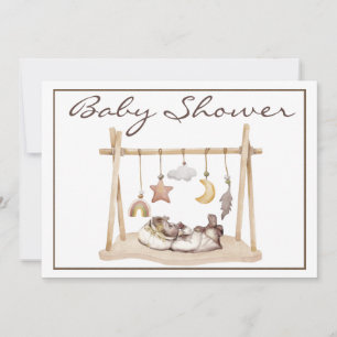 Invitation Baby shower vintage