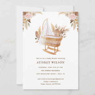 Invitation Baby shower vintage
