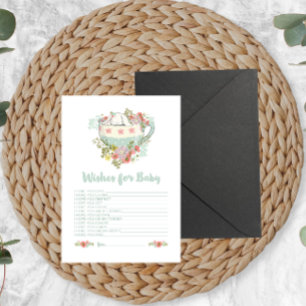 Invitation Baby shower Wives for Baby Activity Card