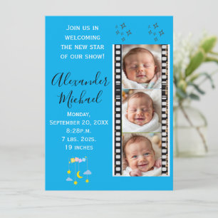 Invitation Baby Star Faire-part de naissance