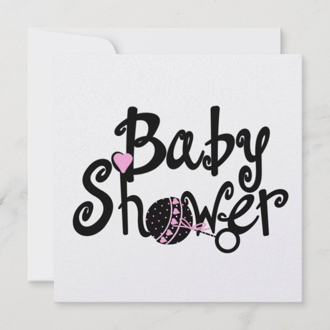 Invitation Babyshower (Devant)