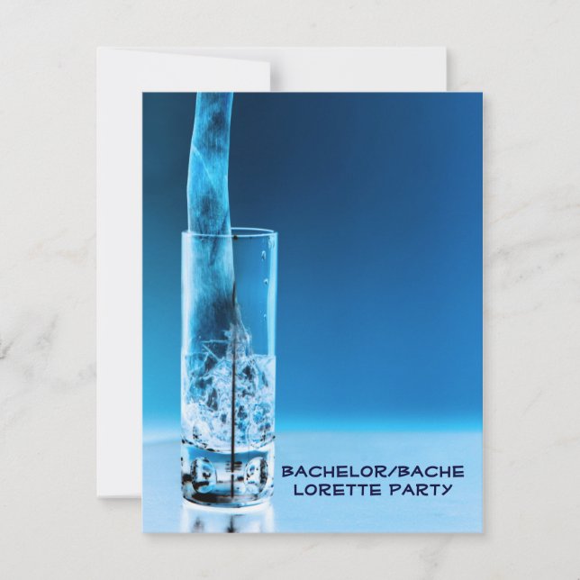 Invitation Bachelor Bachelorette (Devant)