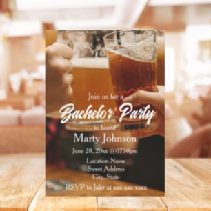 Invitation Bachelor Party