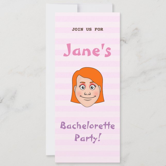 Invitation Bachelorette (Devant)