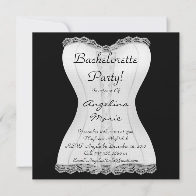 Invitation Bachelorette (Devant)