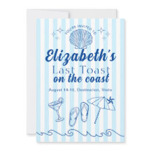 Bachelorette Beach Party Dernier Toast Sur La Côte