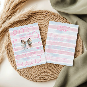 Invitation Bachelorette Coastal Cowgirl