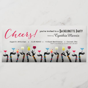Invitation Bachelorette Cocktail Party