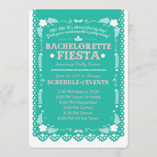 Invitation Bachelorette Fiesta