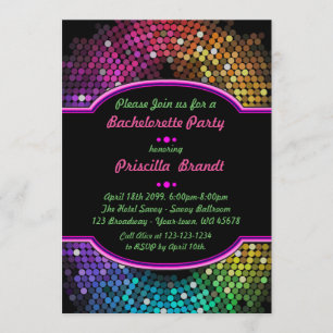 Invitation Bachelorette Party, tendance, chic, dis