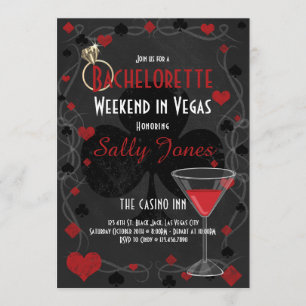 Invitation Bachelorette Weekend Las Vegas