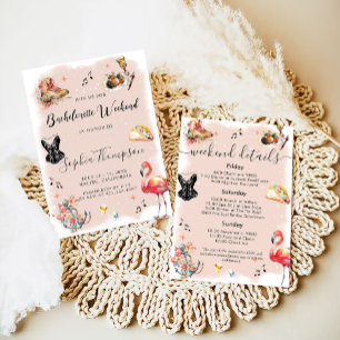 Invitation Bachelorette Weekend Party