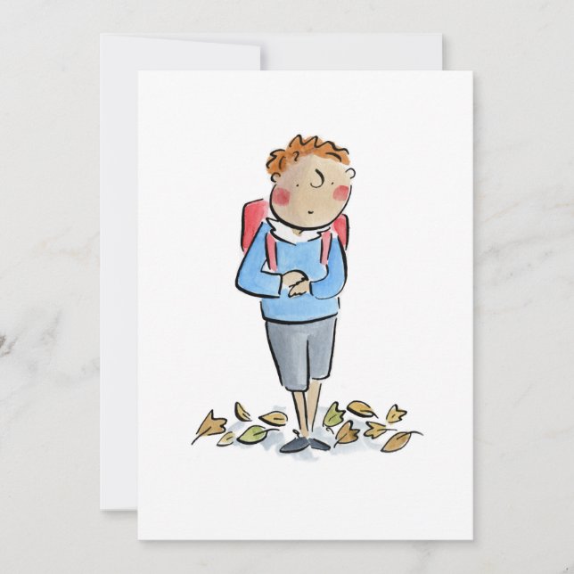 Invitation Back to school (Devant)