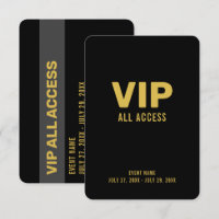 Badge d'identification d'événement Pass All Access