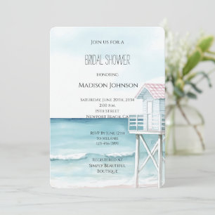 Invitation Baie Océanique Fête de Mariage