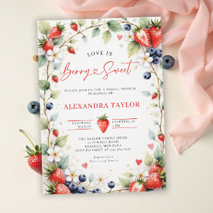 Invitation Baies Botaniques Douces Mariage Jardin Fête de Fia