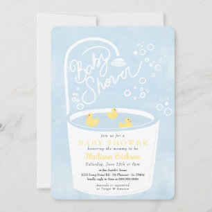Invitation Baignoire en caoutchouc Ducky Baignoire Splash Bab