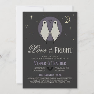 Invitation Bain de Couple Lesbienne 'Coup de Foudre à la Prem