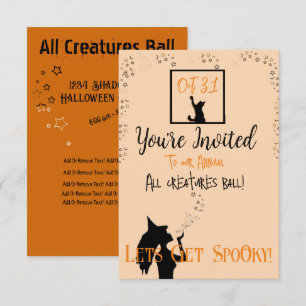 Invitation Baisers avec des étoiles 