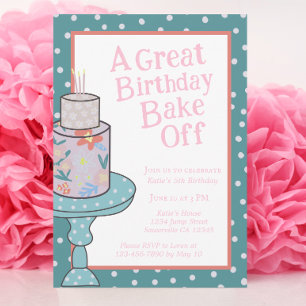 Invitation Bake Off Anniversaire Nail It