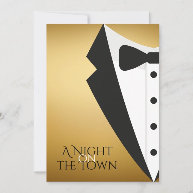 Invitation Bal à la ville Prom (Devant)