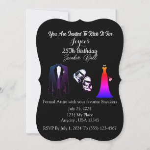 Invitation Bal basket