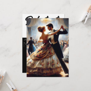 Invitation Bal de Débutante Cotillon Danse de Salon