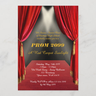 Invitation Bal d'étudiants Supérieur-Junior, style de Gatsby,