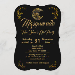 Invitation Bal masqué