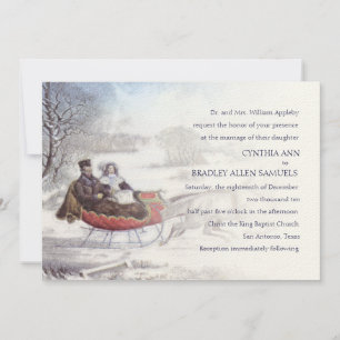 Invitation Balade d'hiver