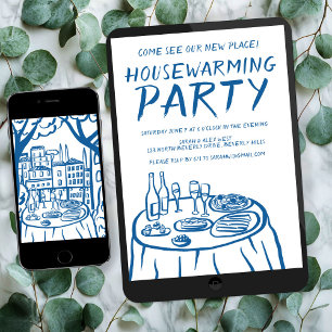 Invitation Balcon Whimsical Appartement Cuisine Maison Person