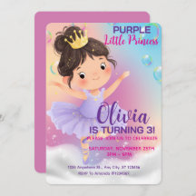 Balle de la petite princesse violette