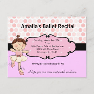 Invitation Ballerina