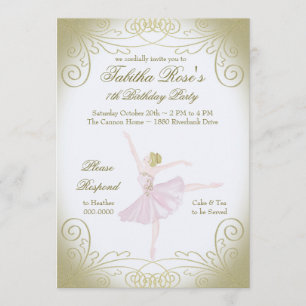 Invitation Ballerina