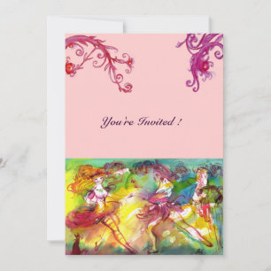 Invitation BALLET DE CARNAVAL / Mascarade Vénitienne, Musique