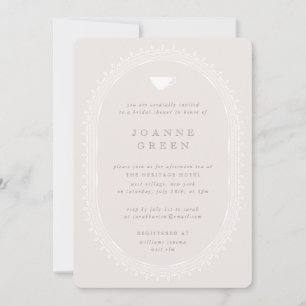 Invitation Ballet Pink Thé de l'après-midi Mariée/Wedding sho