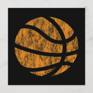 Invitation ballon de basket