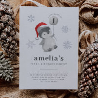 Ballons de pingouin 1er anniversaire