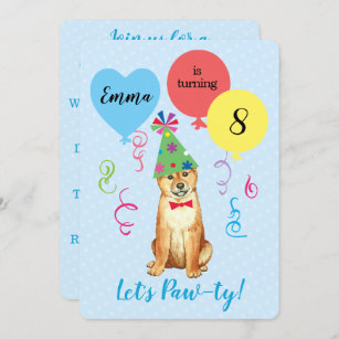 Invitations Joyeux De Chien Anniversaires Zazzle Fr