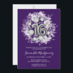 Invitation Balloons Fête Anniversaire 16 Ans Sucré Feuille d'<br><div class="desc">Faites savoir à vos amis de marquer leurs calendriers pour votre jour spécial avec ces magnifiques invitations Sweet 16 bleu poussiéreux. Chaque invitation présente un design festif avec de beaux ballons, parfait pour créer l'ambiance pour une journée de plaisir et de célébration. Que vous prévoyiez d'organiser un grand gala en...</div>